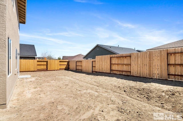 887 Agate, Fernley, NV 89408 - view of fenced backyard