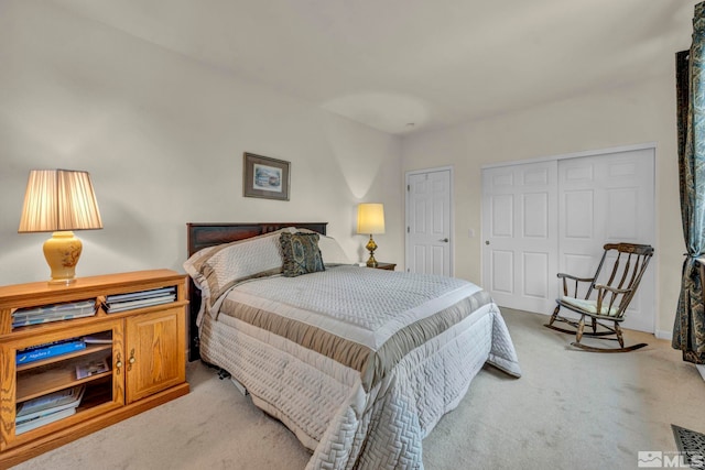 3463 White Mountain Ct, Reno, NV 89511 - bedroom with light carpet and a closet