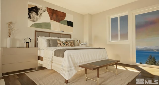1308 Cave Rock Dr Unit C, Glenbrook, NV 89413 - bedroom with wood finished floors