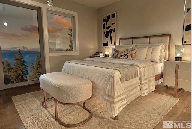1308 Cave Rock Dr Unit C, Glenbrook, NV 89413 - bedroom featuring wood finished floors