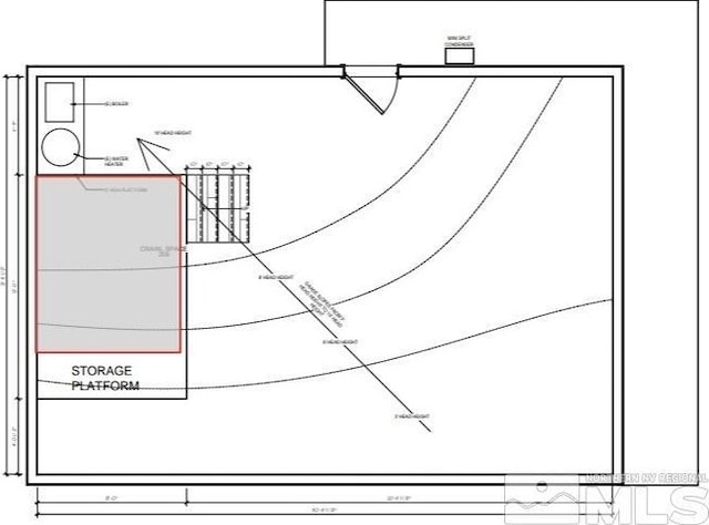 1308 Cave Rock Dr Unit C, Glenbrook, NV 89413 - home floor plan