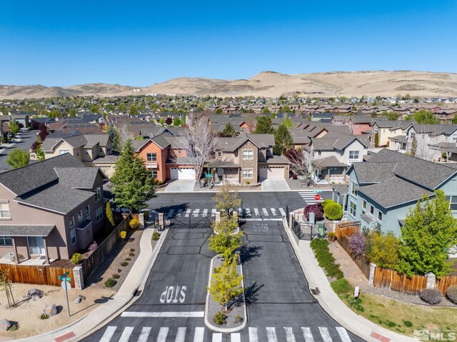 958 Marble Hills Cir, Sparks, NV 89436 - aerial view of residential area featuring mountains