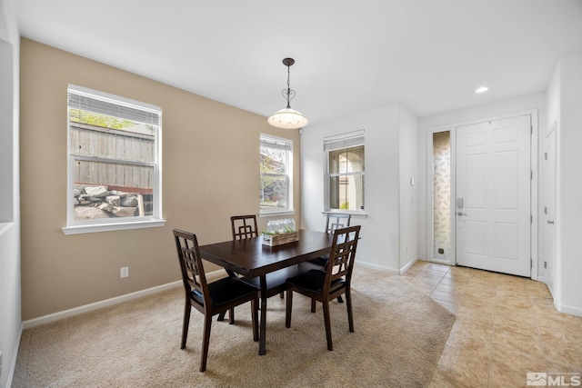 7150 Provence Cir, Reno, NV 89523 - dining room with baseboards and recessed lighting