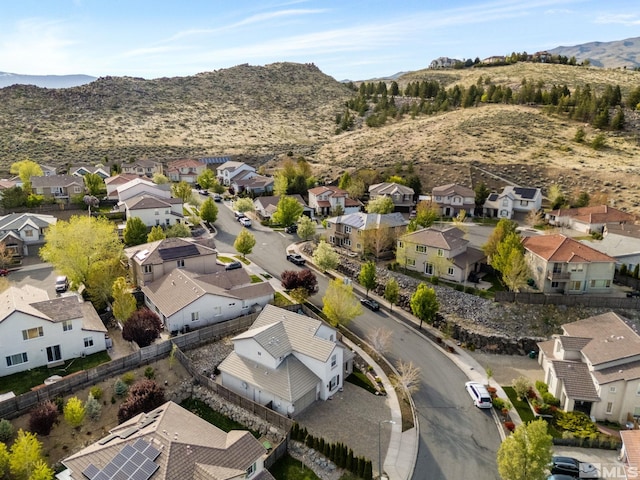 7150 Provence Cir, Reno, NV 89523 - aerial perspective of suburban area with a mountain backdrop