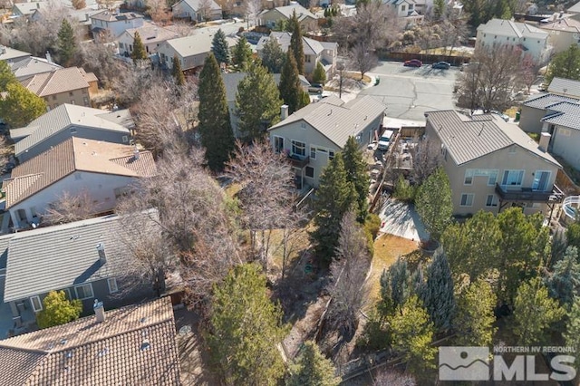 4531 Pyramid Peak Cir, Sparks, NV 89436 - aerial view of property and surrounding area with nearby suburban area