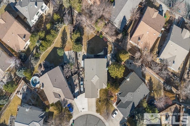 4531 Pyramid Peak Cir, Sparks, NV 89436 - aerial view of property's location with nearby suburban area