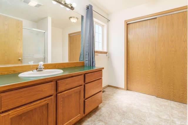 5925 Arvilla Ln, Fallon, NV 89406 - full bath with a stall shower and vanity