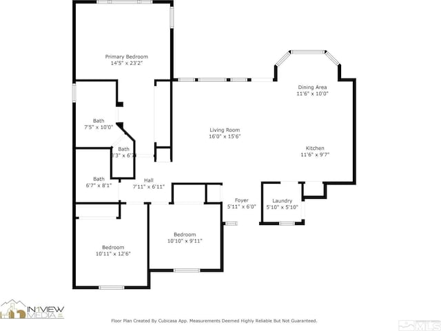 2445 Libero, Sparks, NV 89436 - floor plan / room layout