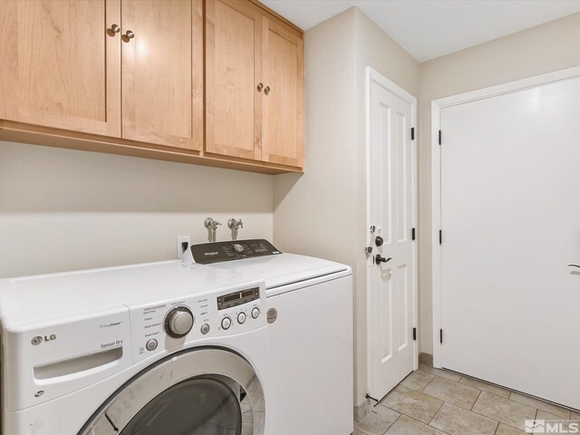 3750 Buckskin Rd, Carson City, NV 89703 - washroom with cabinet space and separate washer and dryer