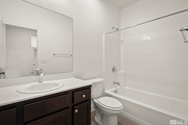 1987 Wind Ranch Rd Unit C, Reno, NV 89521 - full bathroom with toilet, vanity, and shower / bathtub combination