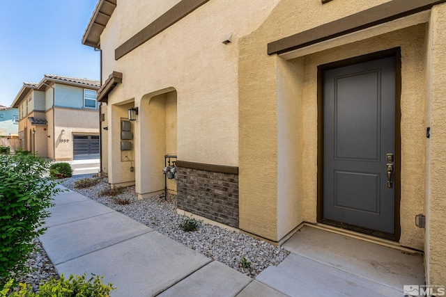 1987 Wind Ranch Rd Unit C, Reno, NV 89521 - property entrance with stucco siding