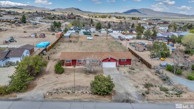 10205 Shenandoah Dr, Reno, NV 89508 - aerial perspective of suburban area with a mountain backdrop