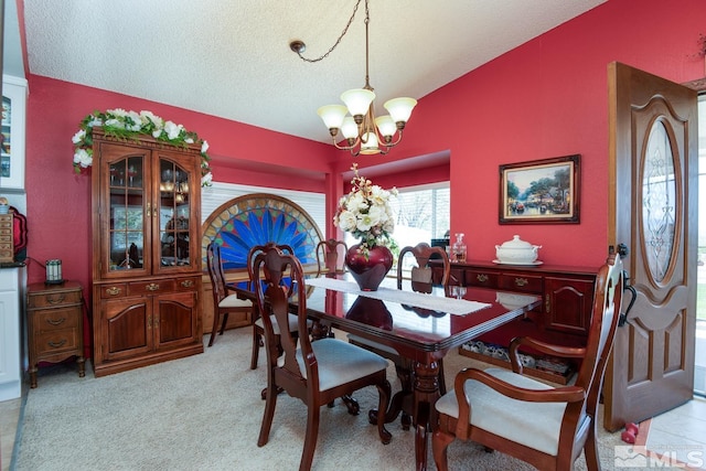 23 Upper Colony, Wellington, NV 89444 - dining area featuring a chandelier and a textured ceiling