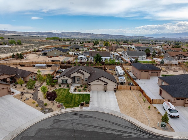 540 Clove Hitch Ct, Sparks, NV 89441 - aerial view of residential area with a mountainous background