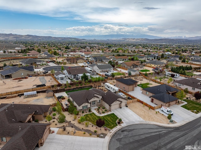 540 Clove Hitch Ct, Sparks, NV 89441 - aerial perspective of suburban area featuring a mountainous background