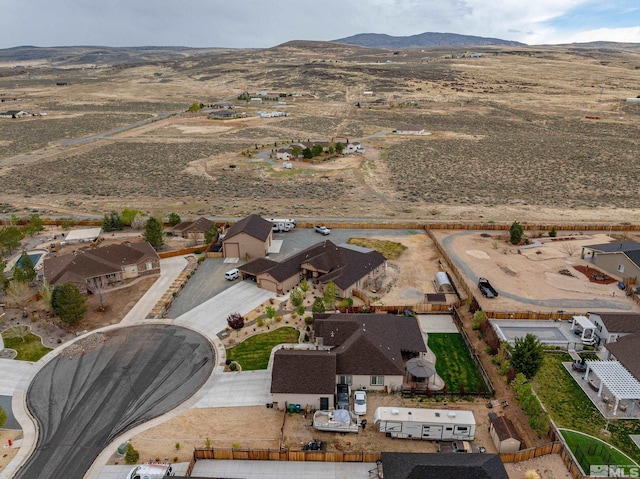 540 Clove Hitch Ct, Sparks, NV 89441 - aerial view of property and surrounding area featuring a mountain backdrop and nearby suburban area