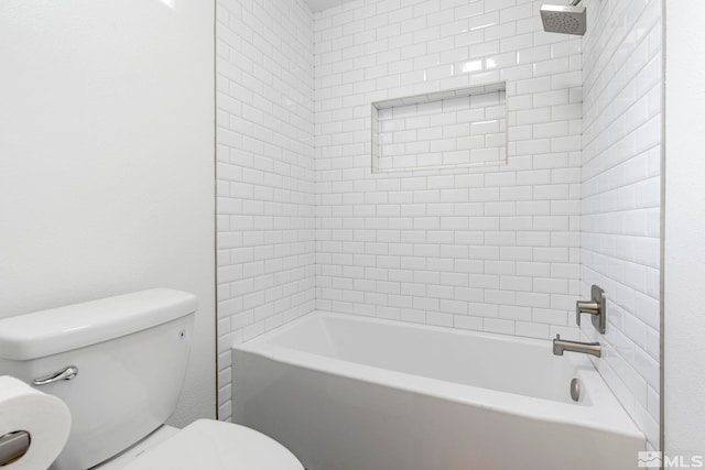 2705 Wind Feather Trl, Reno, NV 89511 - bathroom featuring toilet and shower / bathtub combination