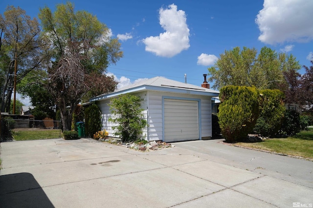 933 Cordone Ave, Reno, NV 89502 - view of home's exterior featuring driveway and fence