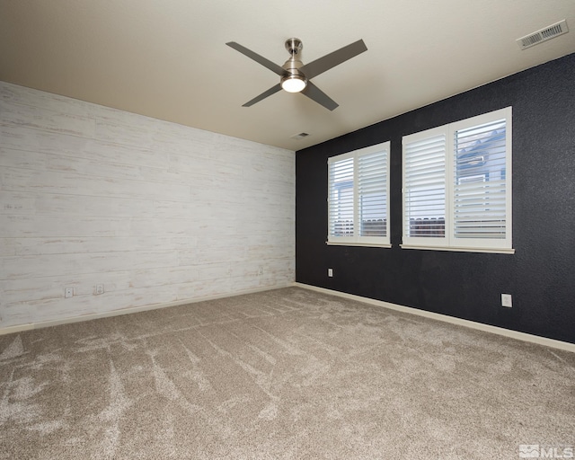 326 Torrey Pines Dr, Dayton, NV 89403 - unfurnished room with a ceiling fan, carpet flooring, and baseboards