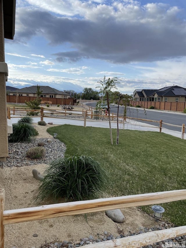 684 Rose Ln, Fernley, NV 89408 - view of yard with a residential view