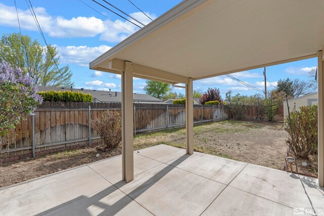 1365 Prospect Ave, Sparks, NV 89431 - view of patio featuring a fenced backyard