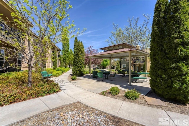 4889 Bougainvillea Cir, Sparks, NV 89436 - surrounding community with a gazebo