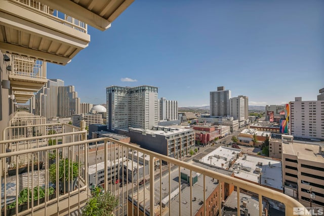 200 W 2nd St Unit 1202, Reno, NV 89501 - balcony featuring a city view