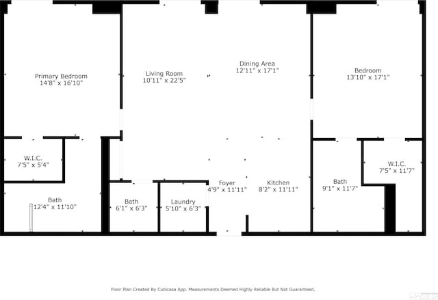 200 W 2nd St Unit 1202, Reno, NV 89501 - home floor plan