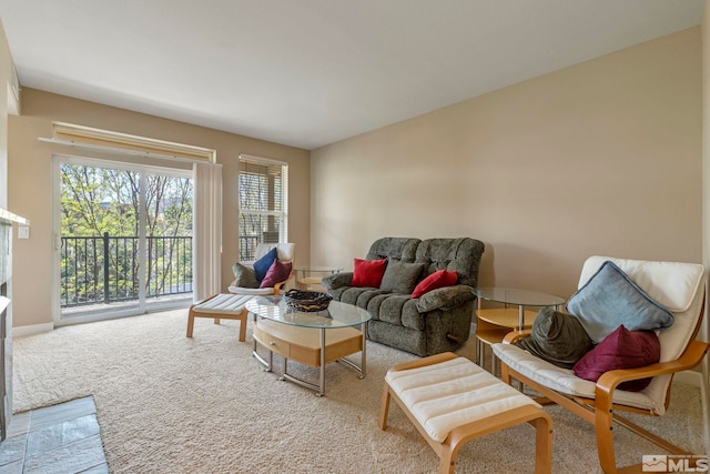 4845 Bougainvillea Cir, Sparks, NV 89436 - living area featuring carpet and baseboards