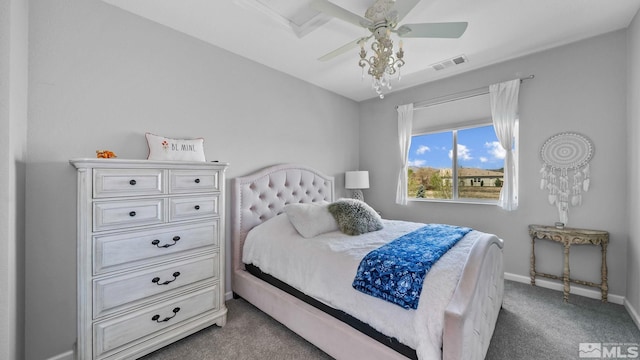 2282 Selway Dr, Sparks, NV 89436 - bedroom featuring carpet flooring, baseboards, and ceiling fan