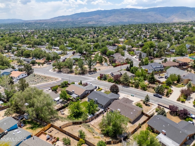 2120 Keystone Ave, Reno, NV 89503 - aerial view of residential area featuring a mountain backdrop