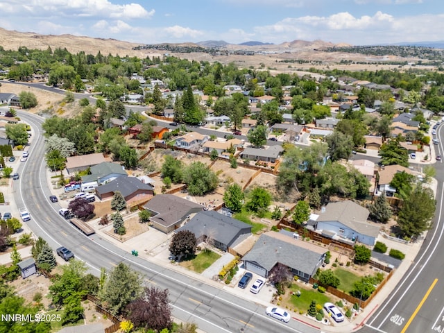 2120 Keystone Ave, Reno, NV 89503 - aerial view of residential area with a mountain backdrop