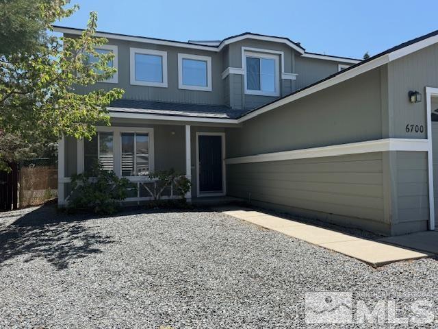 6700 Sandia Dr, Reno, NV 89523 - view of front of house with covered porch