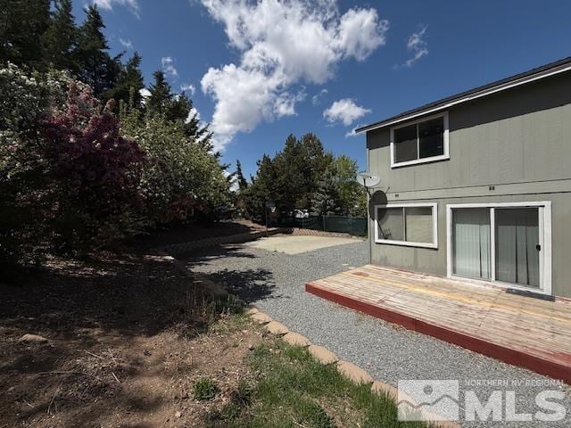 6700 Sandia Dr, Reno, NV 89523 - view of yard featuring a deck