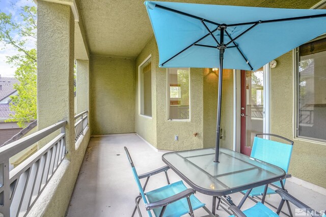 9900 Wilbur May Unit 3403, Reno, NV 89521 - balcony featuring outdoor dining area