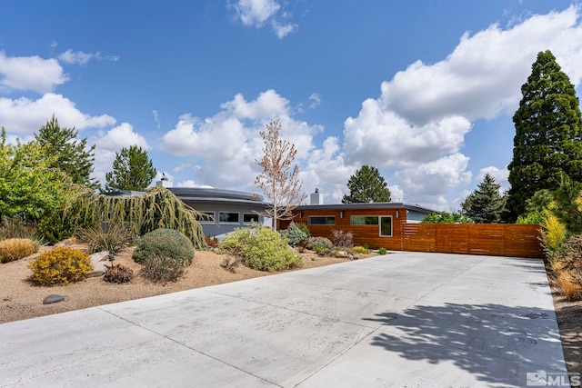 2040 Scharr Cir, Reno, NV 89509 - view of front of house with fence and concrete driveway