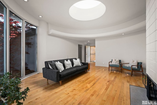 2040 Scharr Cir, Reno, NV 89509 - living room with light wood-style floors and recessed lighting