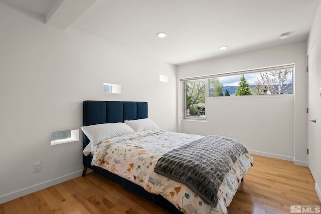 2040 Scharr Cir, Reno, NV 89509 - bedroom with wood finished floors, recessed lighting, and baseboards