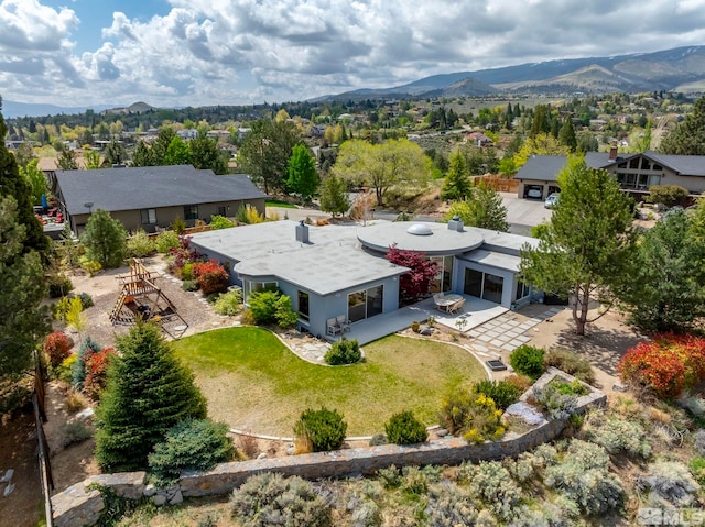 2040 Scharr Cir, Reno, NV 89509 - aerial view of residential area featuring mountains
