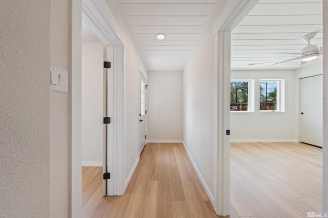983 Melba Dr, Reno, NV 89503 - hall with light wood-style floors and baseboards