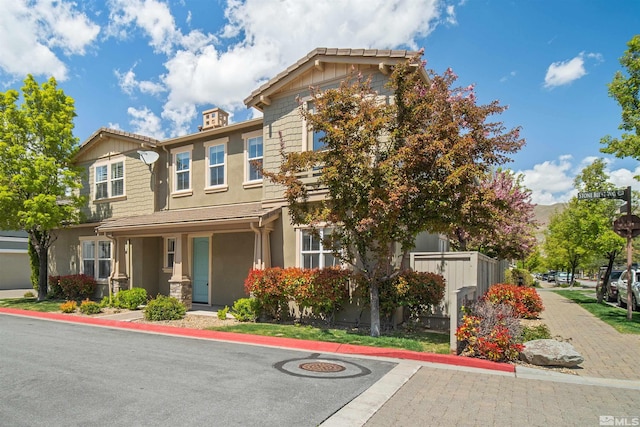 7609 Stone Bluff Way, Reno, NV 89523 - view of front of house featuring stucco siding