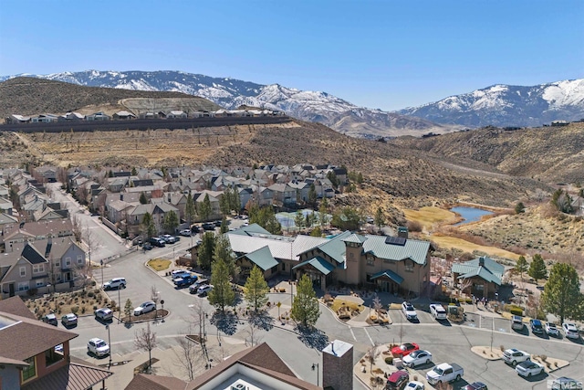 7609 Stone Bluff Way, Reno, NV 89523 - aerial perspective of suburban area with mountains