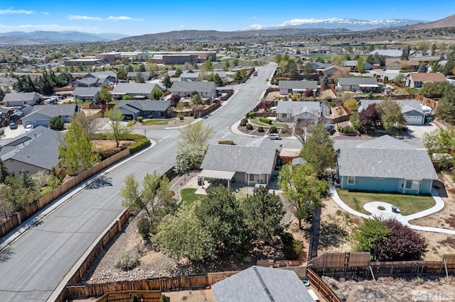 1359 Whooping Crane Dr, Sparks, NV 89441 - aerial perspective of suburban area featuring a mountain backdrop