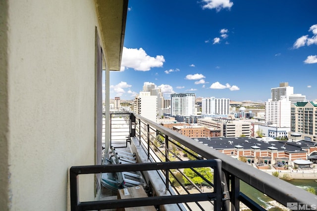 280 Island Ave Unit 1802, Reno, NV 89501 - balcony featuring a city view