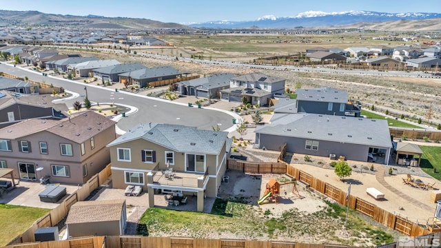 7836 Tarkio Ct, Sparks, NV 89436 - aerial view of residential area with a mountain backdrop
