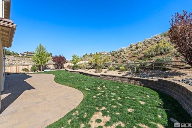 1680 Verdi Vista Ct, Reno, NV 89523 - fenced backyard featuring a patio