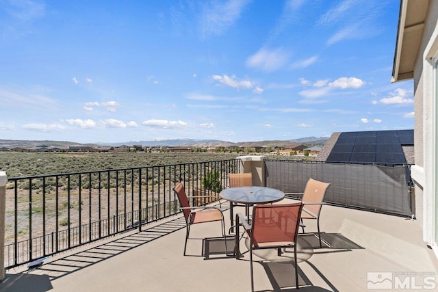 2449 Butte Creek Dr, Sparks, NV 89436 - balcony with a mountain view
