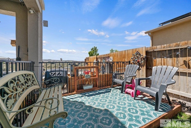 2449 Butte Creek Dr, Sparks, NV 89436 - view of patio with fence