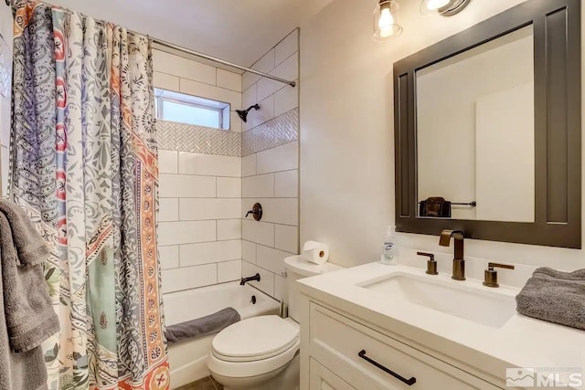758 Milky Way Ct Unit E, Stateline, NV 89449 - bathroom featuring toilet, vanity, and shower / bath combination with curtain