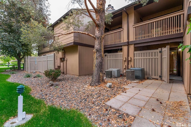 4941 Reggie Rd, Reno, NV 89502 - view of property featuring fence and central air condition unit